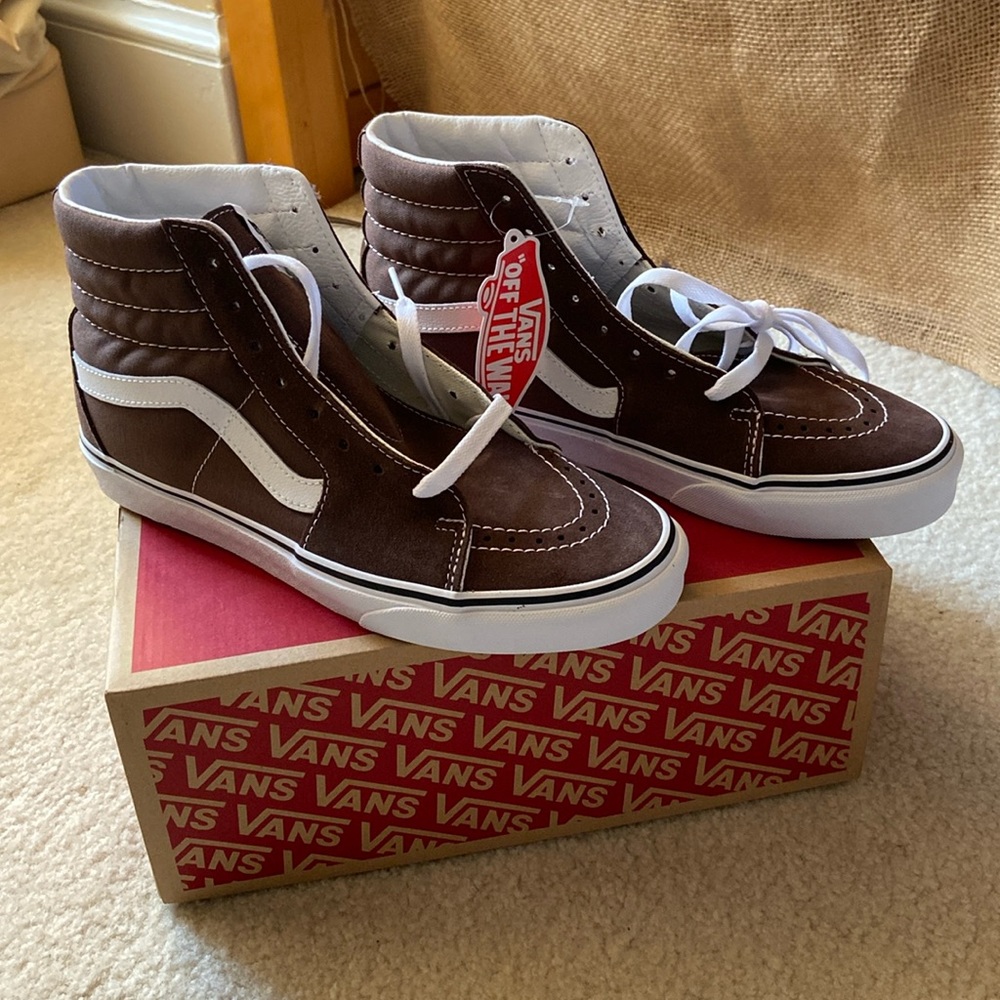 Men’s/Women’s Brown Vans Brand New